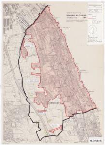 Kilchberg: Definition der Siedlungen für die eidgenössische Volkszählung am 01.12.1970; Siedlungskarte
