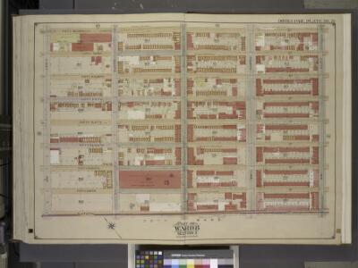 Brooklyn, Vol. 1, Double Page Plate No. 35; Part of   Ward 8, Section 3; [Map bounded by 52nd St., 5th Ave.; Including  60th St., 1st  Ave.]