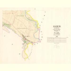 Zehub (Zehuby) - c9239-1-003 - Kaiserpflichtexemplar der Landkarten des stabilen Katasters