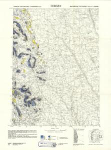 Geologiske kart 121-P: Kart med magnetisk totalfelt. Torsby