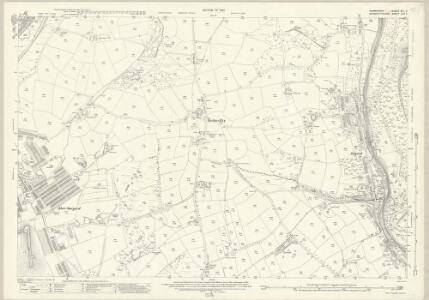 Monmouthshire XXII.2 (includes: Bedwellty; Gelli Gaer; Mynyddislwyn) - 25 Inch Map