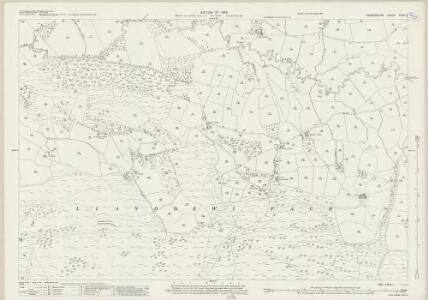 Radnorshire XXXVI.1 (includes: Llanbedr Painscastle; Llanddewi Fach) - 25 Inch Map