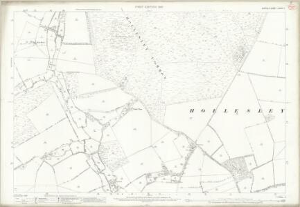 Suffolk LXXVII.11 (includes: Hollesley; Shottisham) - 25 Inch Map