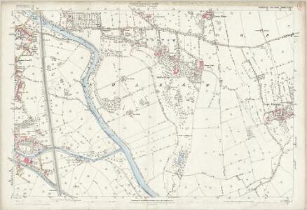 Yorkshire CXIX.7 (includes: Bridge Hewick; Copt Hewick; Ripon; Sharow) - 25 Inch Map
