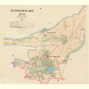 Rudolphstadt - c6617-1-002 - Kaiserpflichtexemplar der Landkarten des stabilen Katasters