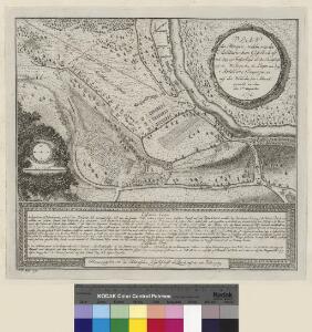 Plan der Attaques, welche von der Militarischen Gesellschaft mit Zuzug freywilliger ab der Landschaft auf die Wacht-posten des Lages von drey Artillerie-Compagnien auf der Wollishofer-Alment gemacht worden, den 6ten Augustus 1776
