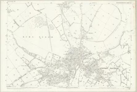 Buckinghamshire X.2 (includes: Lathbury; Newport Pagnell) - 25 Inch Map