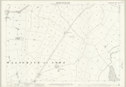 Warwickshire XXII.2 (includes: Ansty; Combe Fields; Coventry; Shilton) - 25 Inch Map