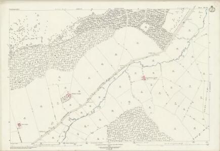 Northamptonshire XII.13 (includes: Deene; Deenethorpe; Weldon) - 25 Inch Map