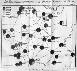 Die Nationalitätenverhältnisse der Banater Schwäbischen Heide nach der Volkszählung 1930/31
