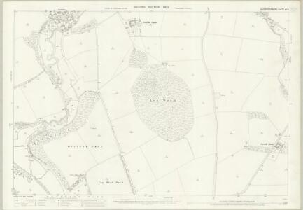 Gloucestershire LII.8 (includes: Fairford; Hatherop; Quenington) - 25 Inch Map