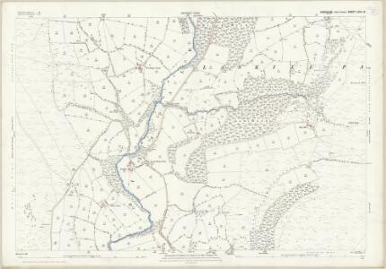 Yorkshire LXXIII.5 (includes: Bilsdale West Side; Laskill Pasture; Rievaulx) - 25 Inch Map