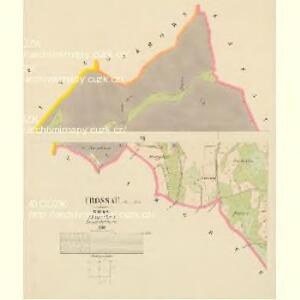 Trossau - c1523-1-003 - Kaiserpflichtexemplar der Landkarten des stabilen Katasters