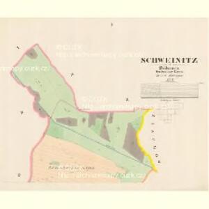 Schweinitz - c7647-1-001 - Kaiserpflichtexemplar der Landkarten des stabilen Katasters