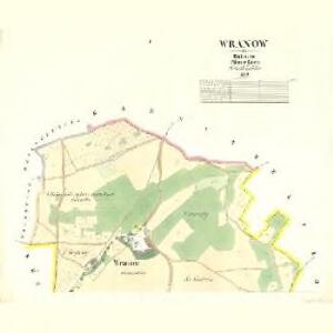 Wranow - c8794-1-001 - Kaiserpflichtexemplar der Landkarten des stabilen Katasters