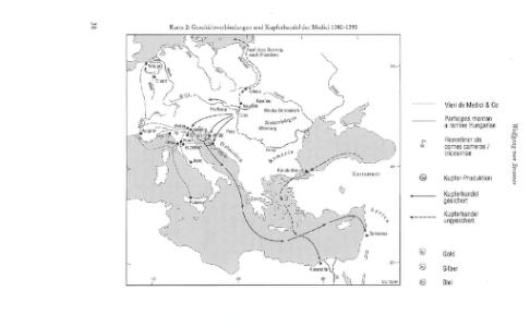 Geschäftsverbindungen und Kupferhandel der Medici 1393-1395