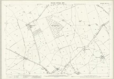 Wiltshire XXI.4 (includes: Broad Town; Clyffe Pypard; Lyneham; Tockenham; Wootton Bassett) - 25 Inch Map
