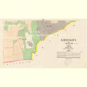 Katzengrün - c2958-1-006 - Kaiserpflichtexemplar der Landkarten des stabilen Katasters