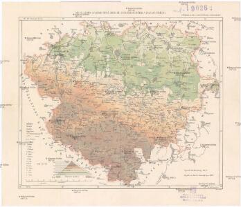 Mapa horo- a vodopisná okresu chrudimského a nasavrckého