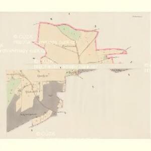Jablona - c2728-1-001 - Kaiserpflichtexemplar der Landkarten des stabilen Katasters