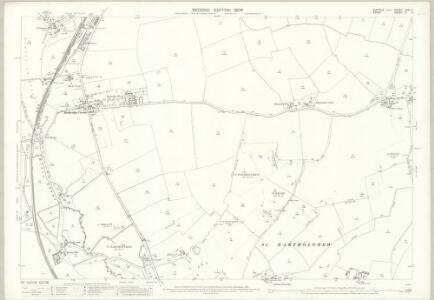 Suffolk LXXII.11 (includes: Acton; Borley; Chilton; Foxearth; Long Melford; Sudbury) - 25 Inch Map