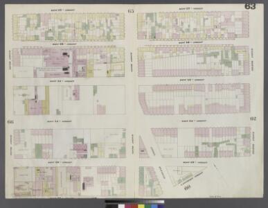 Plate 63: Map bounded by West 17th Street, Eighth Avenue, West 13th Street, Gansevoort Street, West 12th Street, Tenth Avenue