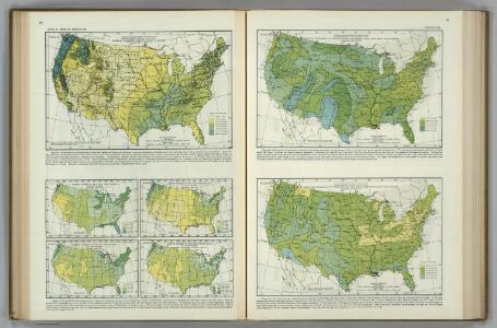 Precipitation.  Precipitation Frequency.  Atlas of American Agriculture.