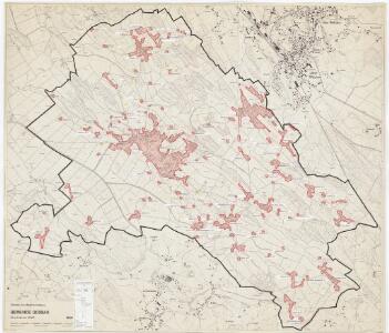 Gossau: Definition der Siedlungen für die eidgenössische Volkszählung am 01.12.1970; Siedlungskarte