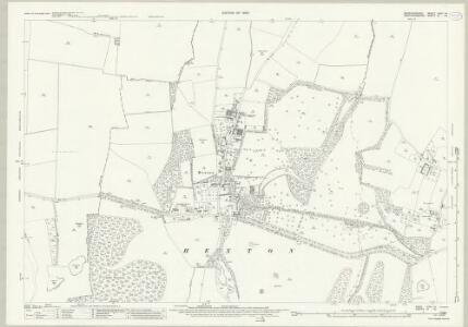 Bedfordshire XXVI.14 (includes: Barton in The Clay; Hexton; Higham Gobion; Shillington) - 25 Inch Map