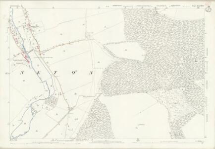 Dorset XXV.2 (includes: Long Crichel; Tarrant Launceston; Tarrant Monkton; Tarrant Rawston; Tarrant Rushton) - 25 Inch Map