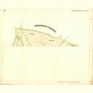 Wetzwalde - c8298-2-002 - Kaiserpflichtexemplar der Landkarten des stabilen Katasters