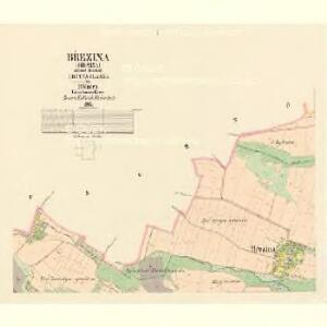 Březina - c0575-1-001 - Kaiserpflichtexemplar der Landkarten des stabilen Katasters