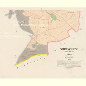 Smetschitz (Smetssice) - c7064-1-004 - Kaiserpflichtexemplar der Landkarten des stabilen Katasters