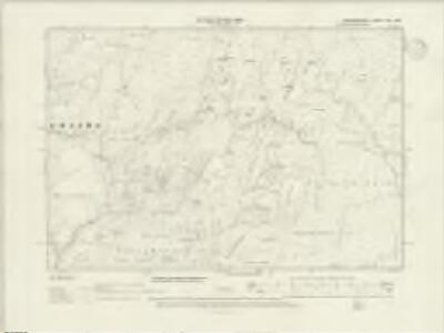 Cardiganshire XVII.SW - OS Six-Inch Map