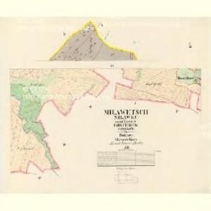 Milawetsch (Milawec) - c4637-1-005 - Kaiserpflichtexemplar der Landkarten des stabilen Katasters