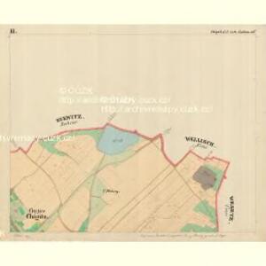 Chigitz - c2707-1-002 - Kaiserpflichtexemplar der Landkarten des stabilen Katasters