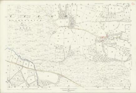 Devon LII.15 (includes: Hatherleigh; Jacobstowe) - 25 Inch Map