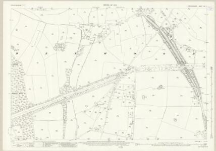 Staffordshire LVI.1 (includes: Brewood) - 25 Inch Map