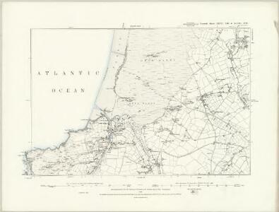 Cornwall XLVII.SE - OS Six-Inch Map