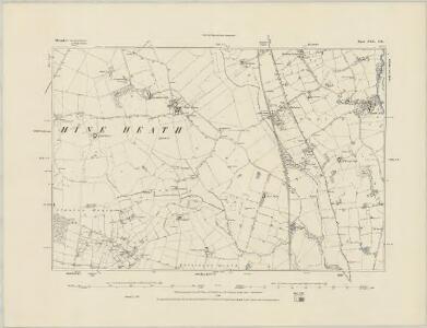 Shropshire XXII.SW - OS Six-Inch Map
