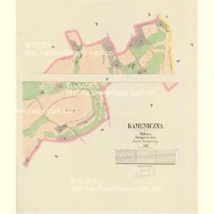 Kameniczna - c3010-1-003 - Kaiserpflichtexemplar der Landkarten des stabilen Katasters