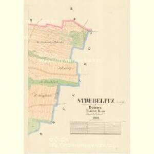 Střebelitz - c8016-1-002 - Kaiserpflichtexemplar der Landkarten des stabilen Katasters