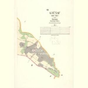 Grünau - c8447-1-005 - Kaiserpflichtexemplar der Landkarten des stabilen Katasters