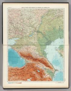 22-23.  RSFSR in Europe, South.  Georgian SSR, Azerbaijan SSR, Armenian SSR.  The World Atlas.