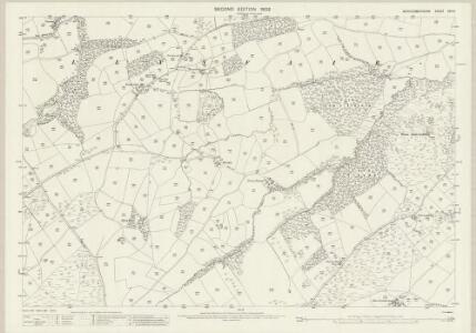 Montgomeryshire XXII.9 (includes: Llanfair Caereinion) - 25 Inch Map
