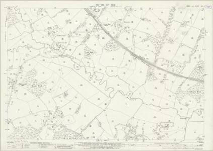 Sussex XXIX.8 (includes: Burwash; Ticehurst) - 25 Inch Map