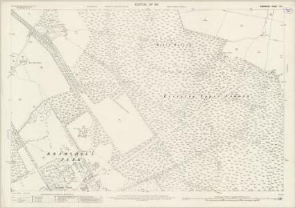 Hampshire and Isle of Wight XII.1 (includes: Bramshill; Eversley) - 25 Inch Map