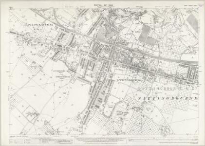Kent XXXIII.1 (includes: Sittingbourne and Milton) - 25 Inch Map