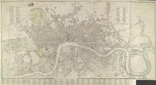 CARY'S New and Accurate Plan of LONDON AND WESTMINSTER, the Borough of SOUTHWARK and parts adjacent 210