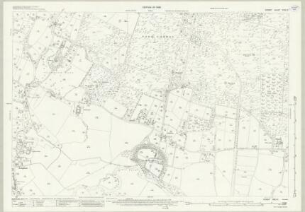 Dorset XXXV.11 (includes: Bournemouth; Hampreston; West Parley) - 25 Inch Map